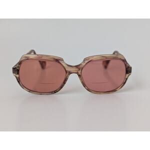 Vintage 70s 80s Small Eyeglass Frames ~ Univis USA Rose' 140 Brown Tortoiseshell